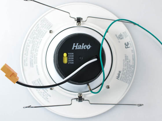 Halco 11 Watt 5"/6" Adjustable Gimbal Recessed LED Downlight - Color Selectable - 92 CRI