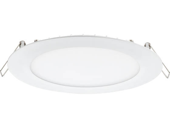 Juno 13 Watt - 6" Ultra-Thin LED Wafer Recessed Downlight - Color Selectable - 120V