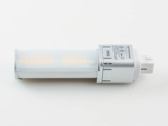 Light Efficient Design Horizontal 7W 2 Pin G24d 3500K Hybrid LED Bulb