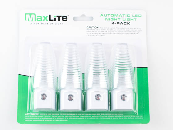 Maxlite Dusk to Dawn Automatic LED Night Light (Pack of 4)