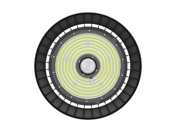 Wattage Selectable Dimmable 5000K Round UFO LED High Bay Fixture