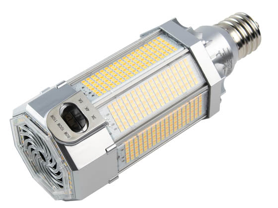 Light Efficient Design FlexWatt + FlexColor 80/100/110 Watt LED Corn Bulb - Replaces 320-400 Watts - Ballast Bypass - E39 Base