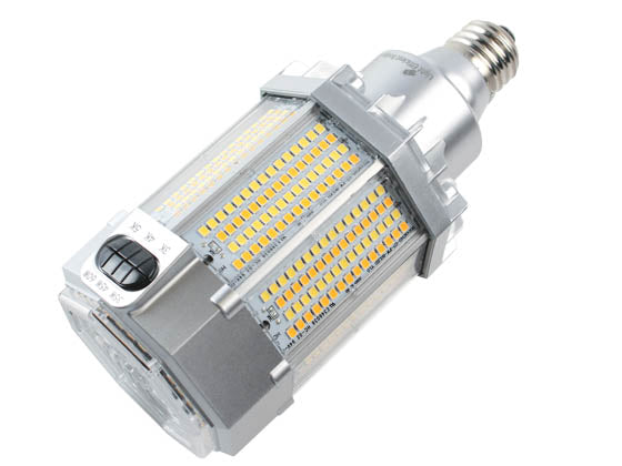 Light Efficient Design FlexWatt + FlexColor 35/45/60 Watt LED Corn Bulb - Replaces 175 - 320 Watts - Ballast Bypass - E26 Base