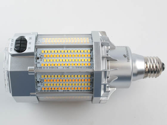 Light Efficient Design FlexWatt + FlexColor 35/45/60 Watt LED Corn Bulb - Replaces 175 - 320 Watts - Ballast Bypass - E26 Base