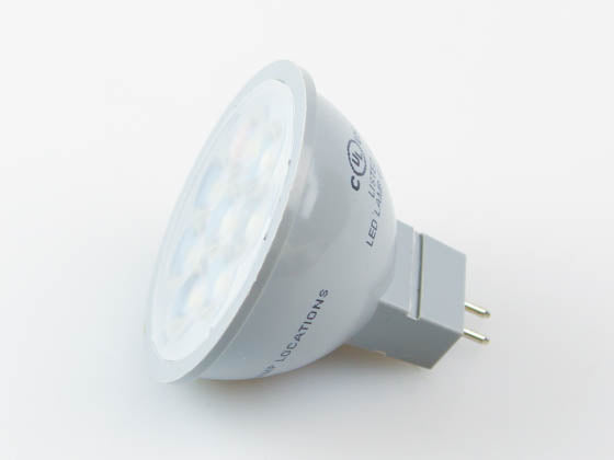 Satco Dimmable 6.5 Watt 5000K 25° MR16 LED Bulb - GU5.3 Base