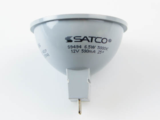 Satco Dimmable 6.5 Watt 5000K 25° MR16 LED Bulb - GU5.3 Base