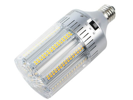 Light Efficient Design FlexWatt + FlexColor 12/18/24 Watt LED Corn Bulb - Replaces 70-150 Watts - Ballast Bypass - E26 Base