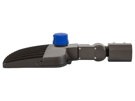 Energetic Lighting Dimmable 150 Watt - Slim LED Area Fixture With Slipfitter & Photocell - 5000K - Type III - 320-400 Watt Equivalent