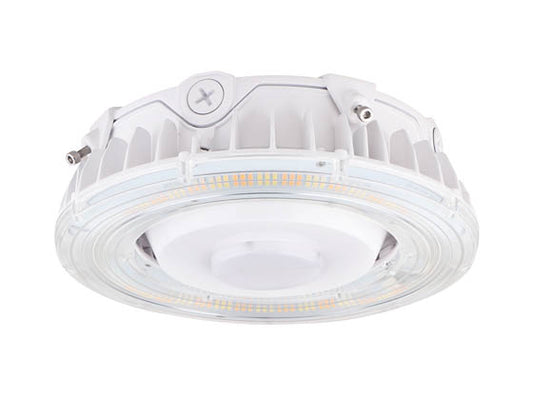 Euri Lighting Dimmable 100 Watt LED Canopy Fixture - Color Selectable - 400 Watt HID Equivalent - White