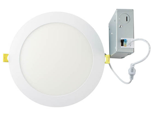 Halco 18 Watt 8" Flat LED Downlight - Color Selectable - 90 CRI