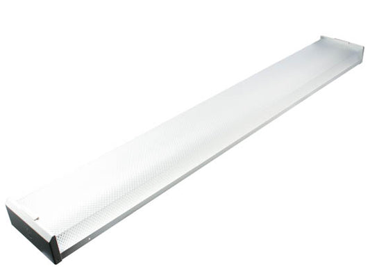 Halco 48" LED Ready Wrap Fixture Uses 2 Double-Ended LED Bulbs (Sold Separately)