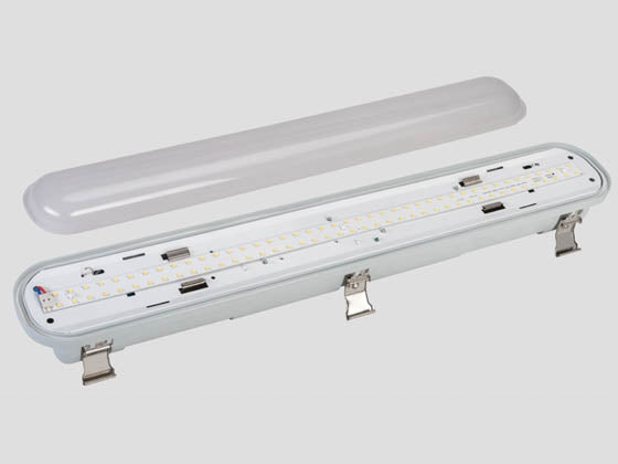 Keystone Dimmable 44 Watt 4 ft. Vapor Tight LED Fixture - 5000K