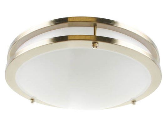 GlobaLux Dimmable 17 Watt 12" Flush Mount LED Ceiling Fixture - Color Selectable - 90 CRI