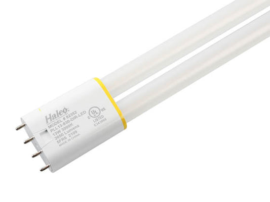 Halco 13W 3000K 4 Pin Single Twin Tube PLL LED Bulb - Ballast Compatible