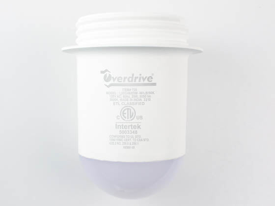 Overdrive Dimmable 25 Watt LED Jelly Jar Retrofit Fixture - 120V - 5000K