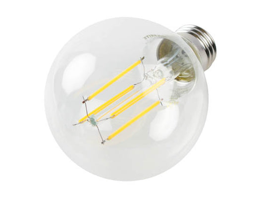 Bulbrite Dimmable 7W 3000K G-25 Filament LED Bulb - Enclosed Rated