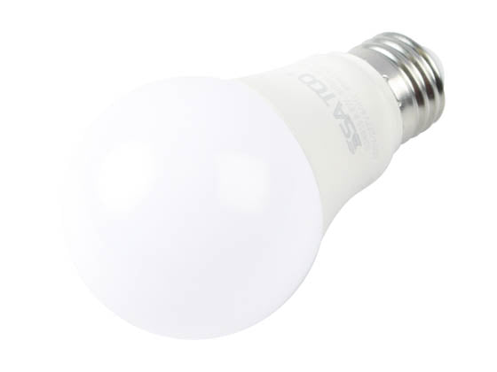 Satco Non-Dimmable 8.5 Watt - 120-277 Volt 3000K A-19 LED Bulb