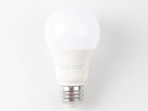 Satco Non-Dimmable 8.5 Watt - 120-277 Volt 3000K A-19 LED Bulb