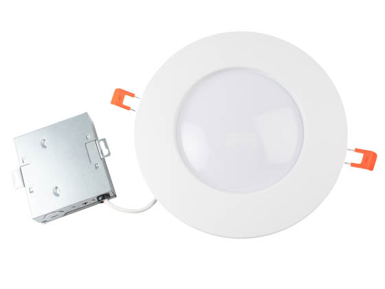 TCP 18 Watt 8" Flat Face LED Downlight - Color Selectable