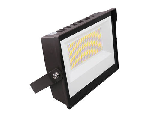 Maxlite Slim LED Flood Light Fixture With Yoke Mount and Photocell - Wattage and Color Selectable - 400 Watt HID Equivalent