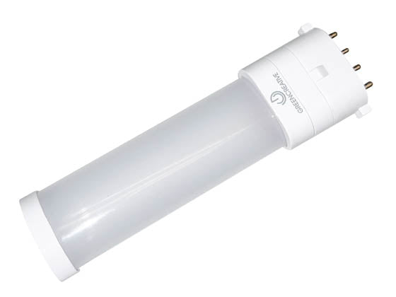 Green Creative 3.5W 4 Pin 3500K 2G7 Base LED Bulb - Ballast Bypass - Rated for Enclosed Fixtures