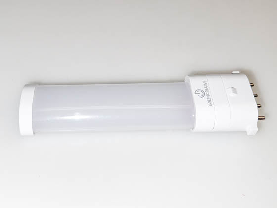 Green Creative 3.5W 4 Pin 3500K 2G7 Base LED Bulb - Ballast Bypass - Rated for Enclosed Fixtures