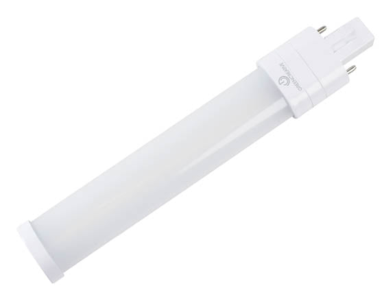 Green Creative 5.5W 2 Pin 2700K GX23 Hybrid LED Bulb - Rated For Enclosed Fixtures