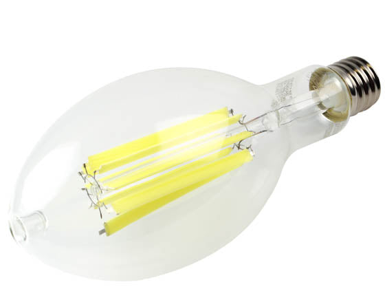 TCP 60W ED37 High Lumen HID Replacement LED Filament Lamp - 400W Equivalent - 4000K - E39 Base - Ballast Bypass