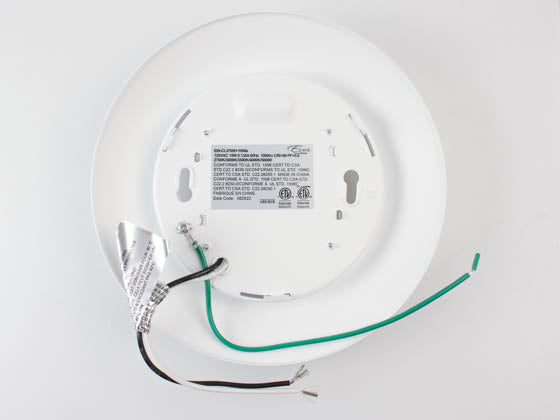 Euri Lighting Dimmable 15 Watt 7" Flush Mount LED Disk Light - Color Selectable - 90 CRI