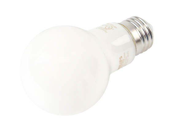 Philips Dimmable 5W 3000K Glass A19 LED Bulb - 90 CRI