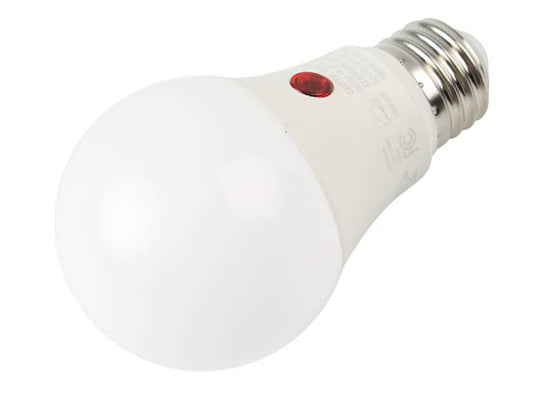 Simply Conserve 9 Watt A-19 Dusk to Dawn LED Bulb - 60 Watt Incandescent Equivalent - 2700K - 800 Lumens