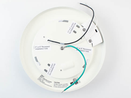 Halco 15 Watt 6" Motion Sensing LED Downlight - Color Selectable - 90 CRI