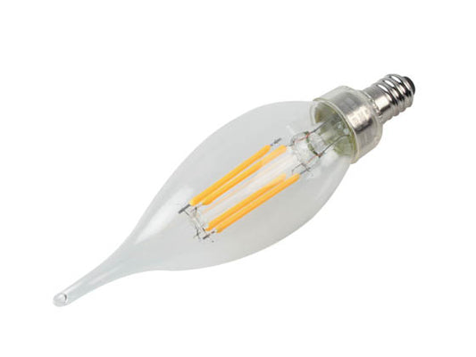 Satco Dimmable 5.5W 2700K CA11 Decorative Filament LED Bulb - T20 Listed