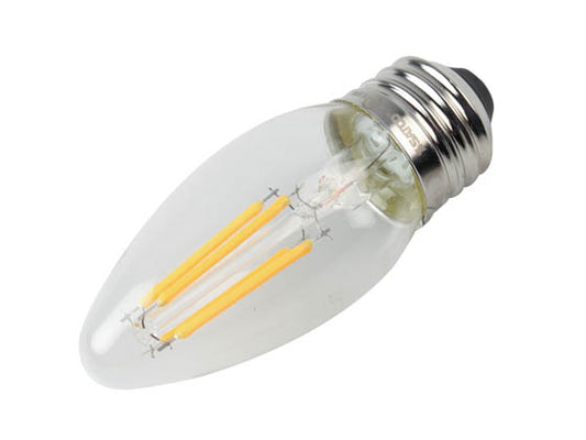 Satco Dimmable 4W 2700K B11 Decorative Filament LED Bulb - T20 Listed