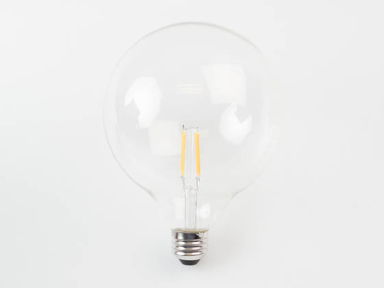 Satco Dimmable 6W 2700K G40 Filament LED Bulb - T20 Listed