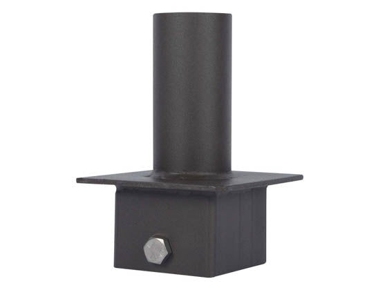 5" Square Pole Mount Steel Tenon Adapter