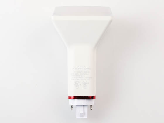 Keystone 8.5 Watt Color Selectable (3000K/3500K/4000K) G24D LED Bulb - Ballast Bypass