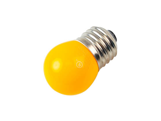 Satco 1.2 Watt Yellow S11 LED Bulb