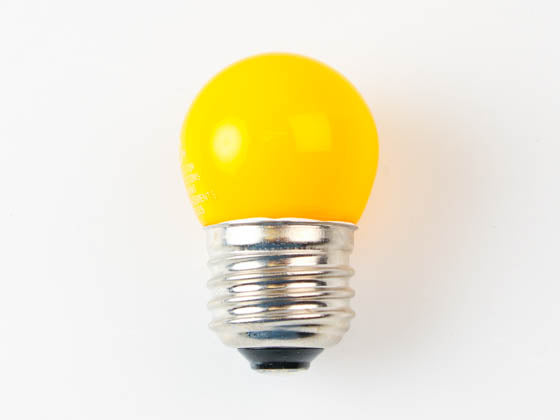 Satco 1.2 Watt Yellow S11 LED Bulb