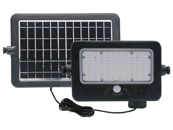 Solera 4000K Off-Grid Solar Multifunctional LED Flood Fixture