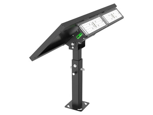 Solera 4000K Off-Grid Solar LED Flood Fixture