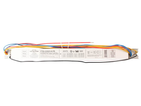 Keystone T5 Electronic Program Start Ballast - 120-277V For (2) F28T5 Lamps
