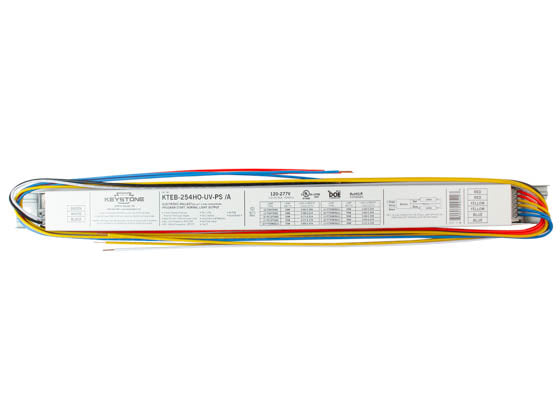 Keystone T5HO Electronic Ballast - 120-277V For (2) F54T5HO Lamps