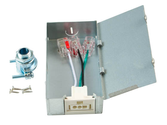 Satco STARFISH Under Cabinet LED Junction Box - Metal