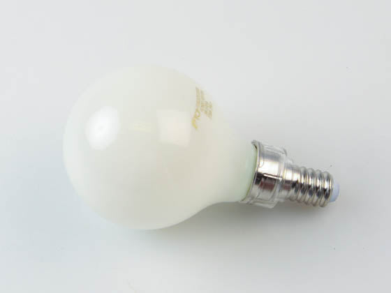 TCP 3 Watt Dimmable G16 Frosted LED Bulb - 2700K - 95 CRI