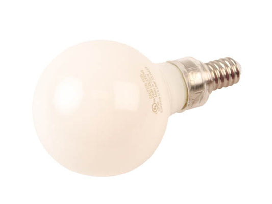 TCP 3 Watt Dimmable G16 Frosted LED Bulb - 3000K - 95 CRI