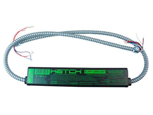 Hatch ELP07-2060-UNV Emergency LED Driver - 7 Watts Output Power