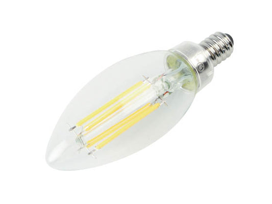 Maxlite Dimmable 4W 3000K 90 CRI Decorative Clear Filament LED Bulb - Enclosed Rated