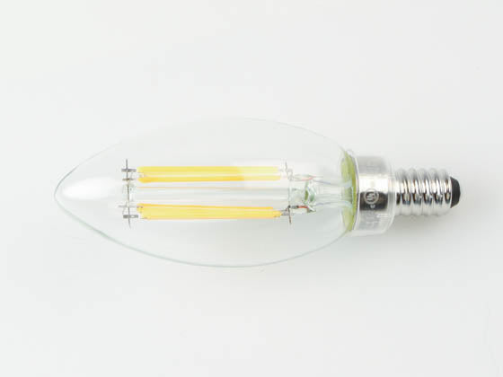 Maxlite Dimmable 4W 3000K 90 CRI Decorative Clear Filament LED Bulb - Enclosed Rated