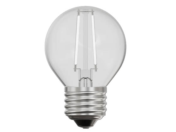 Feit Dimmable 5.5 Watt G-16.5 Exposed White Filament LED Bulb - 60 Watt Equivalent - 2700K (Pack of 2)